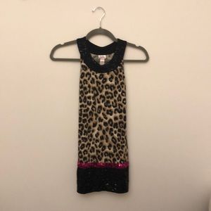 Justice Cheetah Print Kids Dress